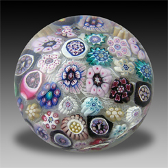 Paperweight with Domenico Bussolin canes